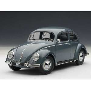 1/18 VOLKSWAGEN BEETLE KAEFER LIMOUSINE 1955 (STRATOS SILVER)