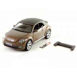 1/18 Volkswagen Beetle Cabrio Toffee Brown Metallic