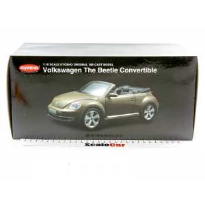 1/18 Volkswagen Beetle Cabrio Toffee Brown Metallic