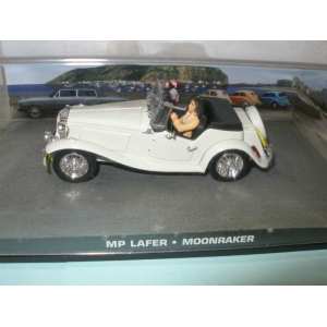 1/43 MP Lafer MG TC Replica Moonraker 1979 White