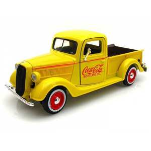 1/24 Ford Delivery Pickup 1937 Coca-Cola желтый