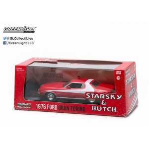 1/43 Ford Gran Torino 1976 красный с белым STARSKY AND HUTCH