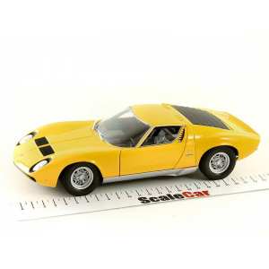 1/18 Lamborghini Miura 1966 желтый