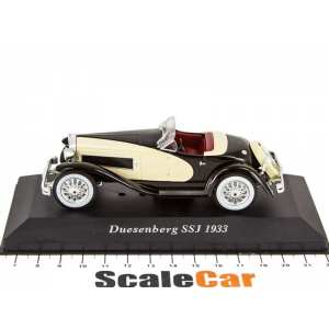 1/43 Duesenberg SSJ 1933 родстер черный с кремовым