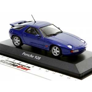 1/43 Porsche 928 GTS - 1991 - темно-синий металлик