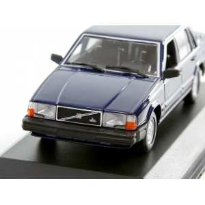 1/43 Volvo 740 GL - 1986 - темно-синий металлик