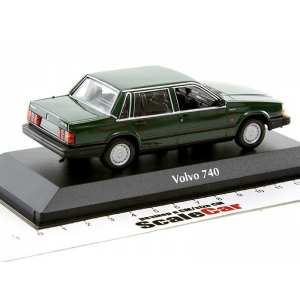 1/43 Volvo 740 GL - 1986 - темно-зеленый