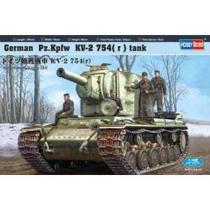 1/48 Танк German Pz.Kpfw KV-2 754(r) tank