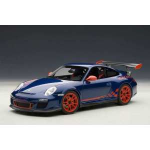 1/18 PORSCHE 911(997) GT3 RS 2010 синий/красный