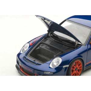 1/18 PORSCHE 911(997) GT3 RS 2010 синий/красный