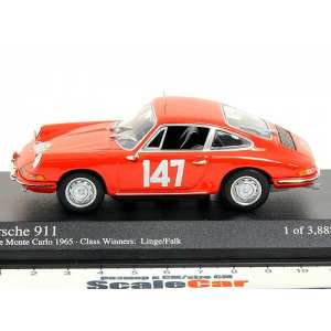 1/43 Porsche 911 Monte Carlo Rally 1965 LINGE/FALK