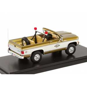 1/43 Chevrolet Blazer Amity Police Department 1972 Golden/White