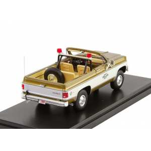 1/43 Chevrolet Blazer Amity Police Department 1972 Golden/White