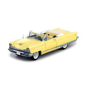 1/18 Lincoln Premiere Open Convertible Sunburst Yellow, 1956