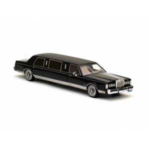 1/43 Lincoln Towncar Formal Limousine Stretch 1985 Black