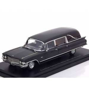 1/43 Cadillac Series 62 Miller Meteor Hearse (катафалк на шасси 6890) 1962 черный