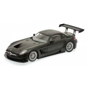 1/18 MERCEDES-BENZ SLS AMG GT3 - STREET - MATT BLACK - 2011