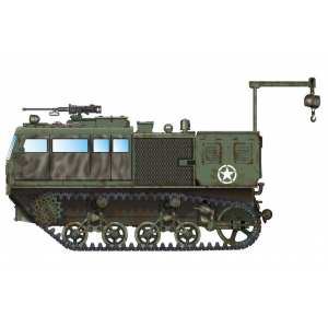 1/72 тягач M4 High Speed Tractor (155mm/8-in./240mm)