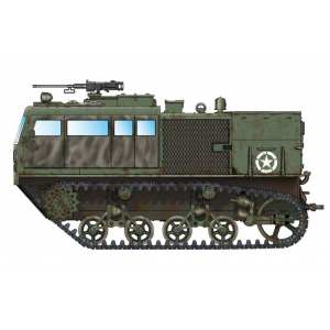 1/72 тягач M4 High Speed Tractor (3-in./90mm)