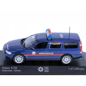 1/43 VOLVO V70 BREAK - 1998 - GRENZWACHT-SCHWEIZ