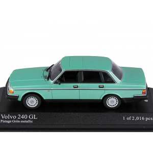 1/43 Volvo 240 GL - 1986 - GREEN METALLIC