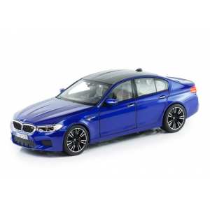 1/18 BMW M5 2018 (F90) marina bay синий металлик