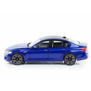 1/18 BMW M5 2018 (F90) marina bay синий металлик