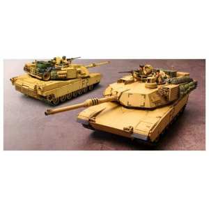 1/35 Американский танк М1А2 Abrams c 120мм пушкой с 2 фигурами , Операция Освобождение Ирака