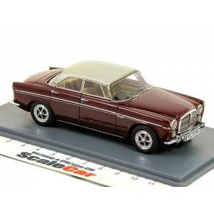 1/43 ROVER P5b Coupe 1971 бордовый/серебристый