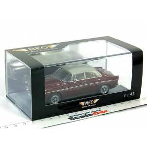 1/43 ROVER P5b Coupe 1971 бордовый/серебристый