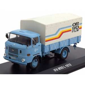 1/43 IFA W50L грузовик с тентом Orwo Film 1975 голубой