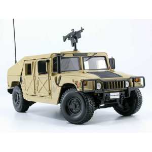 1/18 HUMMER H1 HUMVEE Военная версия песочный