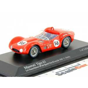 1/43 MASERATI TIPO 61 - CARROLL SHELBY - LA TIMES/MIRROR GP FOR SPORTS CARS 1960