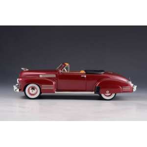 1/43 Cadillac Series 62 Convertible открытый 1941 красный