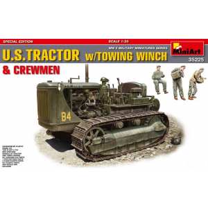 1/35 Трактор U.S. TRACTOR w/Towing Winch & Crewmen