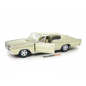 1/18 Dodge Charger Fastback 1966 золотистый металлик