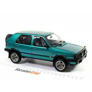 1/18 Volkswagen Golf II Country 1990 зеленый мет.