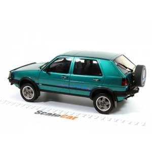 1/18 Volkswagen Golf II Country 1990 зеленый мет.