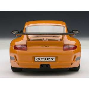 1/12 Porsche 911 (997) GT3 RS (ORANGE W / BLACK STRIPES) 2006