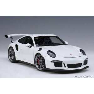 1/18 Porsche 911 (991) GT3 RS 2016 белый