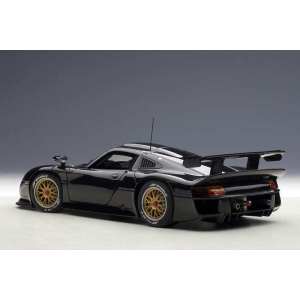 1/18 Porsche 911 GT1 plain body version 1997 черный