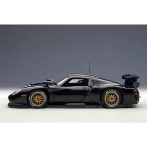 1/18 Porsche 911 GT1 plain body version 1997 черный