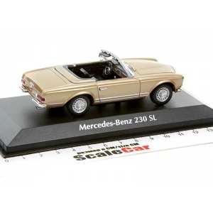 1/43 Mercedes-Benz 230SL W113 1965 Gold Metallic (золотой металлик)