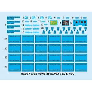 1/35 ЗРК 40N6 of 51P6A TEL S-400