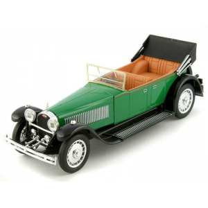 1/43 Bugatti 41 Royale Torpedo Open 1928 - Verde e nera
