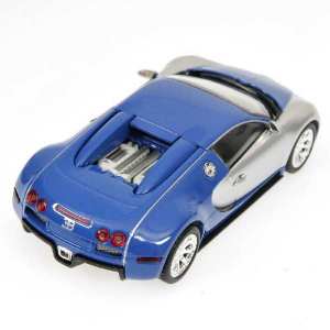 1/43 Bugatti VEYRON EDITION CENTENAIRE - 2009 - CHROME/BLUE