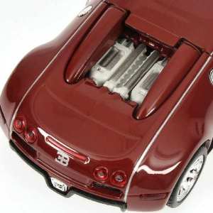 1/43 Bugatti VEYRON EDITION CENTENAIRE - 2009 - CHROME/RED