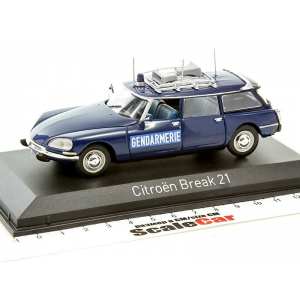 1/43 Citroën DS21 Break Gendarmerie 1974 Полиция Франции