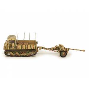 1/43 тягач RSO(Raupenschlepper Ost) с противотанковой пушкой PaK40 1944