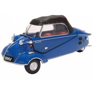 1/18 Messerschmitt Kr200 Bubble Car Cabrio 1955 синий
